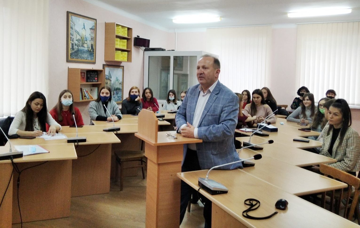 Вітальне слово декана ФПП ТНПУ проф.В.М.Чайки